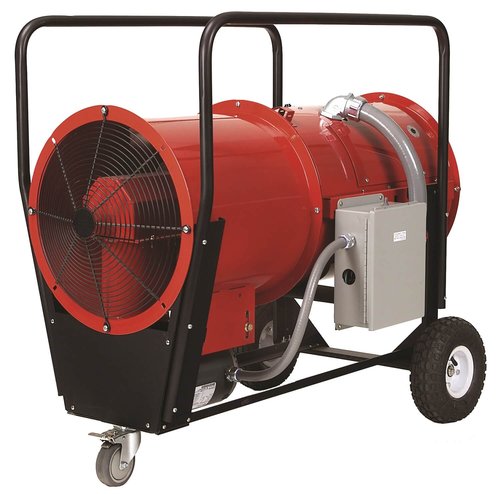 Qmark Heater 204720 BTU/H High-Temp Electric Blower, 60kW, 3 Ph, 58.9A,  600V (Qmark Heater MSDH6093) | HomElectrical.com