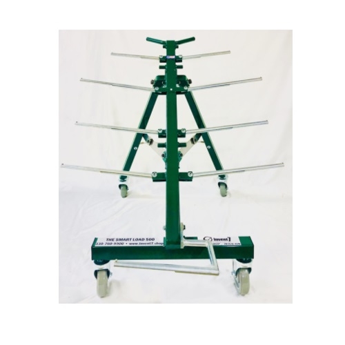 Rack-A-Tiers Smart Load 500 Foldable Wire Dispensing Cart (Rack-A-Tiers ...