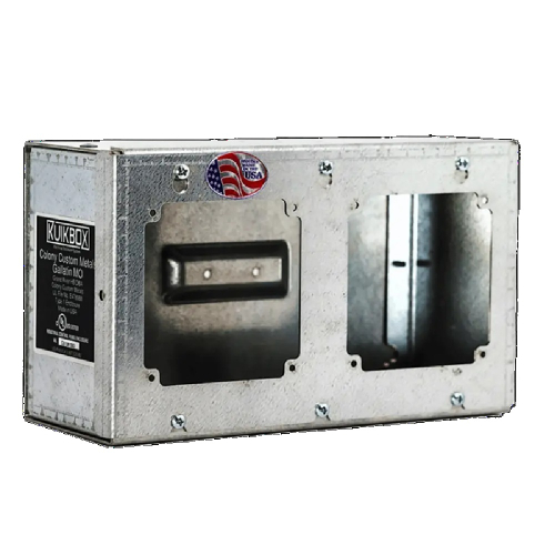 Rack-A-Tiers Kuikbox Electrical Enclosure, 2 Space (Rack-A-Tiers 62020 ...