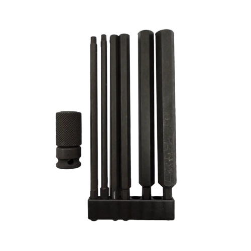 Rack-A-Tiers 7 pc. Allen Head Bit Kit w/ Holder (Rack-A-Tiers 72607 ...
