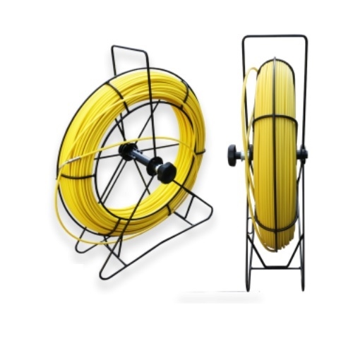 Rack-A-Tiers FS14600 Fibersnake w/Frame 1/4" X 600Ft -Yellow Rack-A-Tiers FS14600 Fibersnake w/Frame 1/4" X 600Ft -Yellow