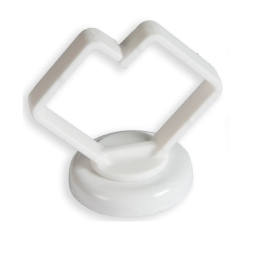 Magnetic Wire Rack Rack-A-Tiers 3/4-in Magnetic Cable Holder, White (Rack-A-Tiers RM075WT ...