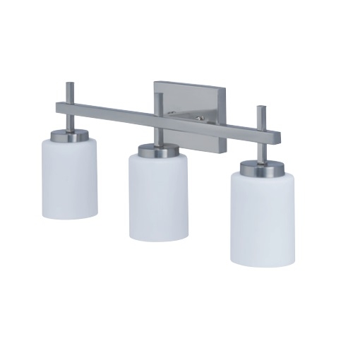 Royal Pacific 24W 22.13-in LED Round Shade Vanity Light, 3 Light