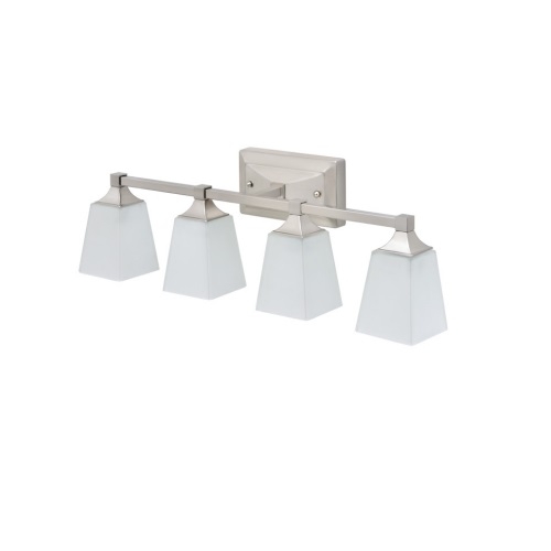 Royal Pacific 36W LED Vanity Light, Square, E26, 4-Light, 120V