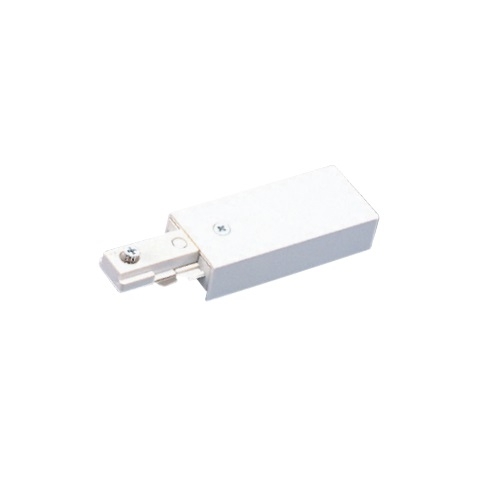 Track light connector outlet