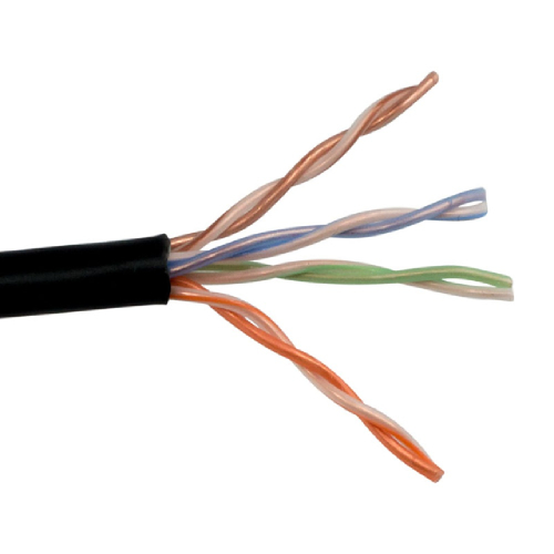 Structured Cable Products 1000-ft CAT5E Plenum UTP- 350 MHz 24AWG Solid ...