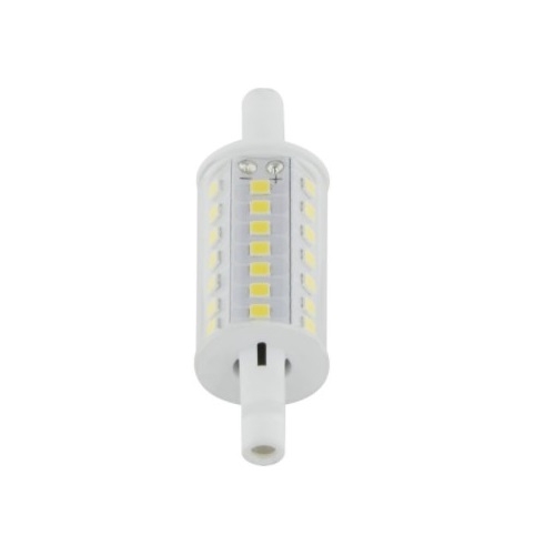 Satco 6W LED T3 Bulb, JType, R7S, Dimmable, 600 lm, 120V, 4000K, Clear