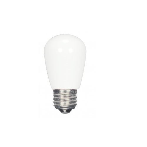 Satco 1.4W LED S14 Specialty and Indicator Ceramic Frosted Bulb (Satco ...