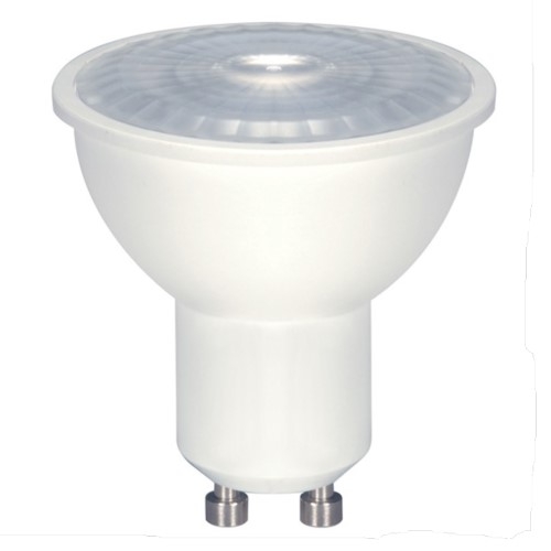 Satco 6.5W LED MR16 Bulb, Dimmable, GU10 Base, 2700K (Satco 6.5MR16/LED