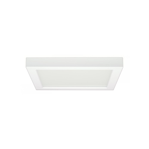 Satco 9" 18.5W LED Square Flush Mount Ceiling Light, Dim, 1150 lm