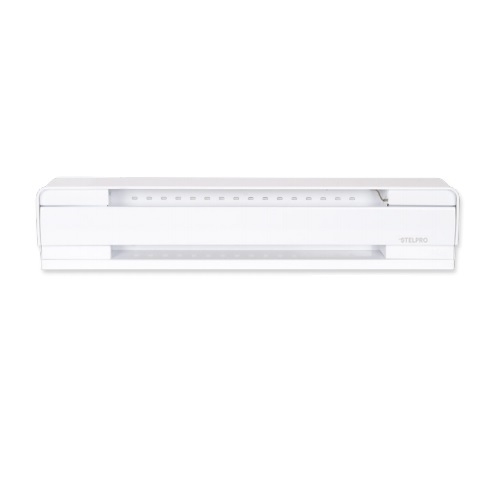 Stelpro 8-ft 2250W Brava Electric Baseboard, Up To 250 Sq.Ft, 7679 BTU/H,  240V, White (Stelpro AB82252W) | HomElectrical.com