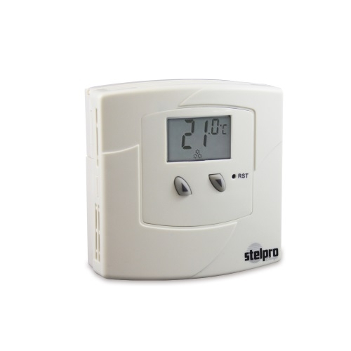 Stelpro Low Voltage Electronic Thermostat, 24V Output, White (Stelpro ET180)