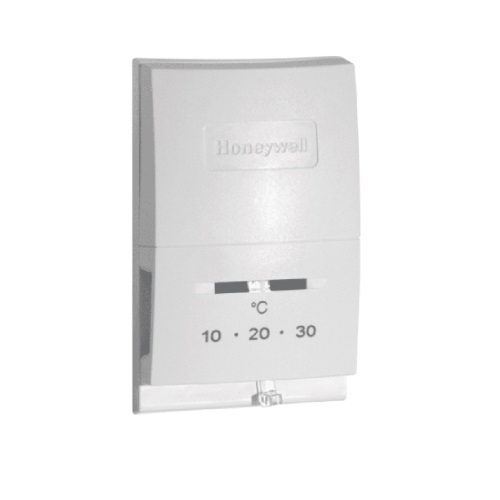 Low clearance voltage thermostat