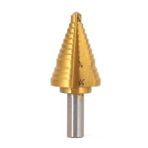 Rebit Stone Tools Table Stone Tools 1/2-in-1-13/8-in Step Drill Bit, Cobalt (Stone Tools ST-383 ...