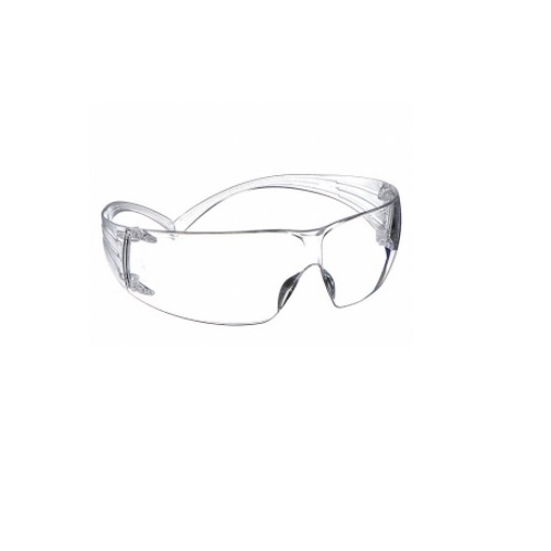 Safewaze SecureFit Safety Glasses, Clear Lens, Case of 20 (Safewaze 7100090435)
