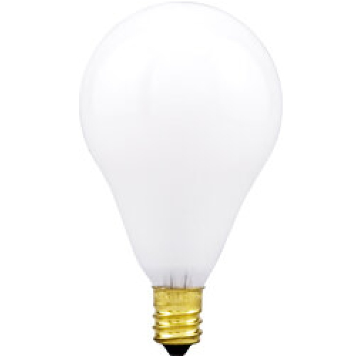 LEDVANCE Sylvania 40W 1.89-in Incandescent Bulb, Candelabra, A15, 2850K ...