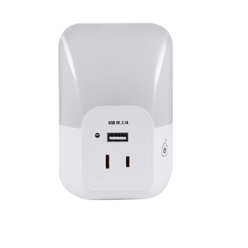 Outlet with night light and usb cheap