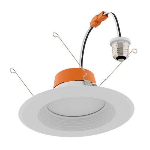 LEDVANCE Sylvania 5/6-in 7.5/11/14W LED Downlight, Baffle, 120V