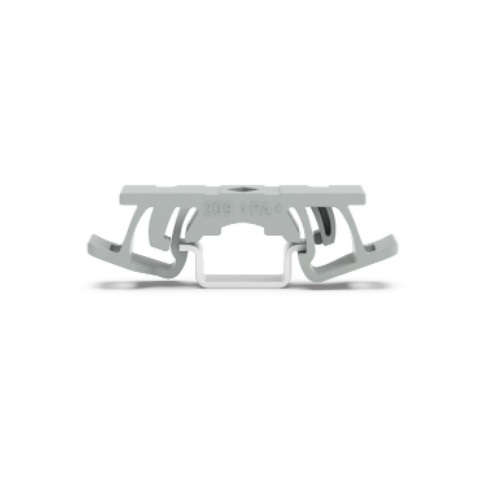 Wago 1/2-in Screw-in Mounting Foot w/ Fixing Flange, Gray (Wago 209-1116)