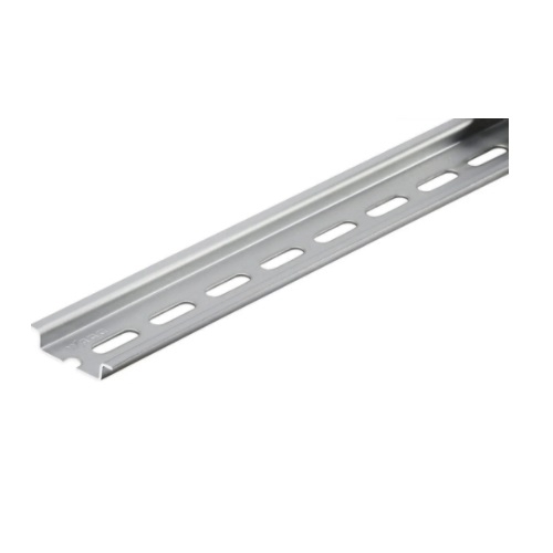 Wago Steel Carrier Rail, Slotted, 35 x 7.5 mm, 1 mm Thick, 2 m Long, 18 mm Hole (Wago 210-115)