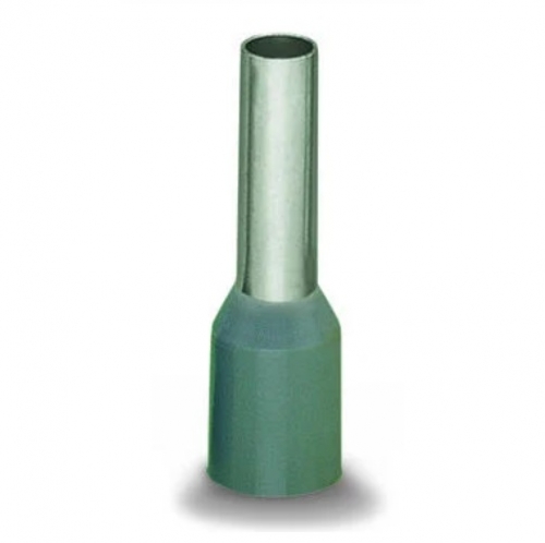 Wago Insulated Ferrule Sleeve, 0.79-in, 4 mm/ 12 AWG, Gray (Wago