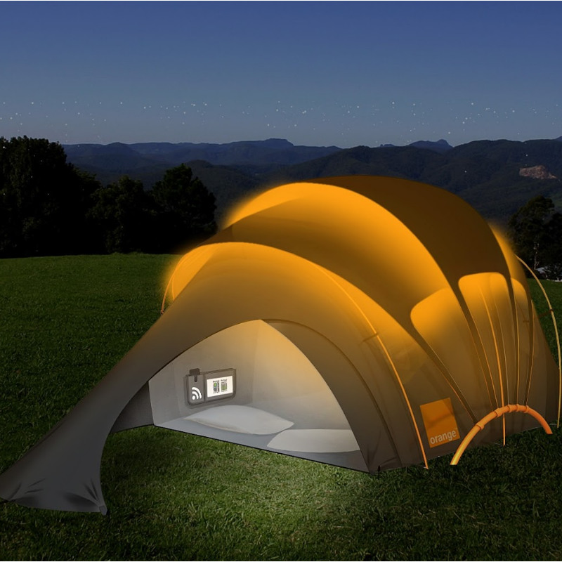 Off the Grid Solar Powered Tents for Camping