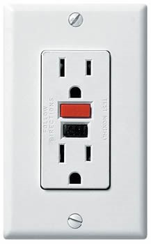 The Difference Between A Gfci Receptacle A Gfi Outlet