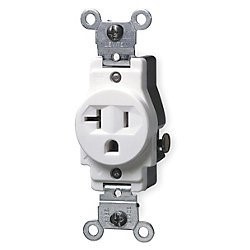 single electrical outlet