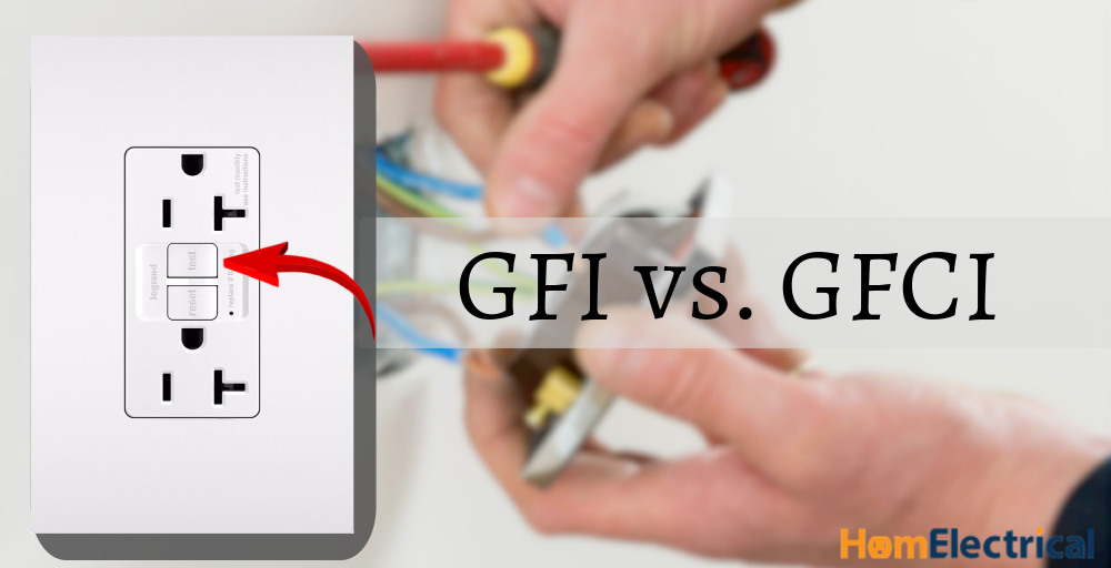 The Difference Between A Gfci Receptacle A Gfi Outlet